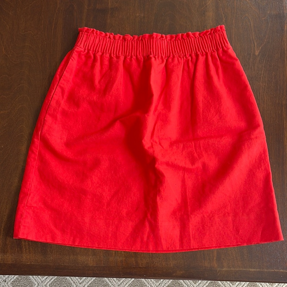 J. Crew Factory Bright Orange Skirt